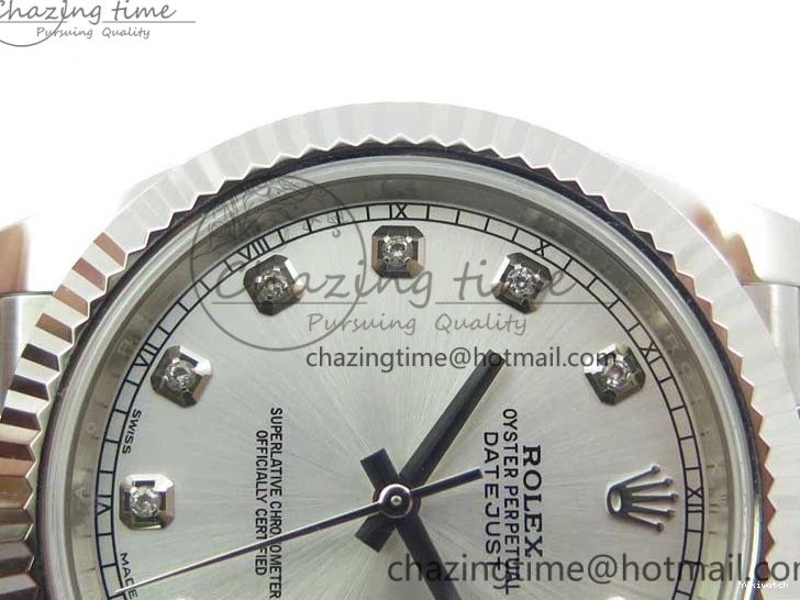 Dial Diamond A3235 Edition Bracelet DateJust Noob Silver 904L SS Jubilee Best 126334 on 1:1 0104